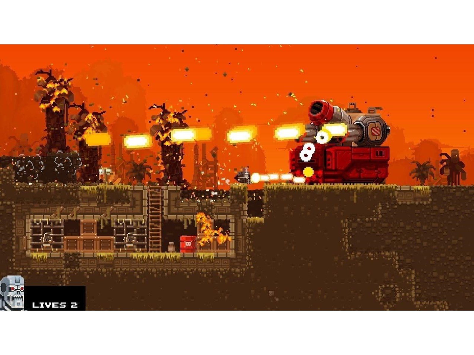 Broforce - Sony PlayStation 4 - Platformer - PEGI 16 Broforce - Sony PlayStation 4 - Platformer - PEGI 16